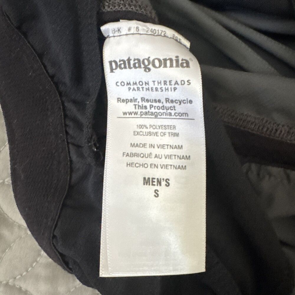 Patagonia Shorts Mens Small Gray/Black Lined Athletic Running Casual Pockets - Picture 4 of 14